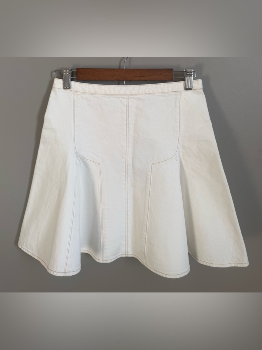 NWT Paige Adaline White Mini Skirt 2